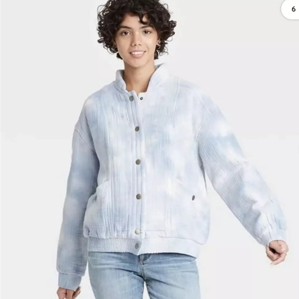Universal thread tie dye jacket